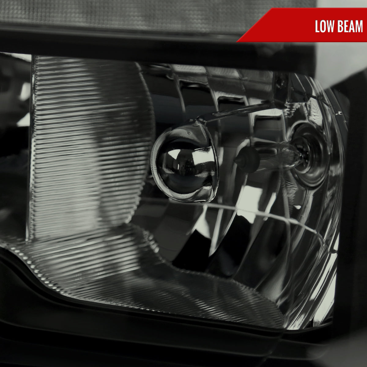 Spec-D 10-18 Dodge Ram/ 19-21 Ram Classic SEQ Bar Headlights Black
