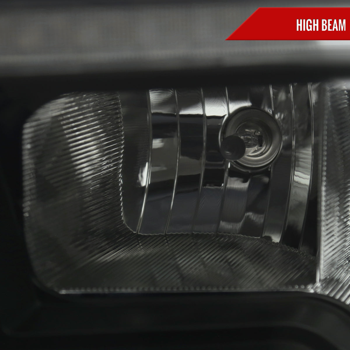 Spec-D 10-18 Dodge Ram/ 19-21 Ram Classic SEQ Bar Headlights Black