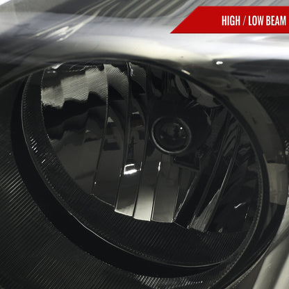 Spec-D 04-06 Dodge Durango OE Style Chrome w/ Smoked Lens Headlights