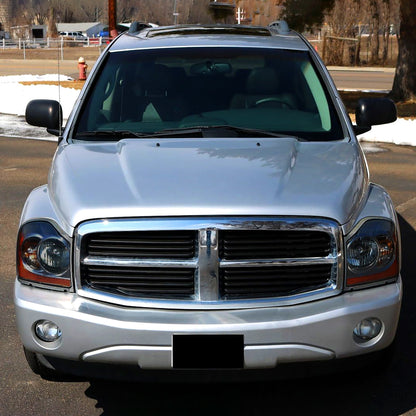 Spec-D 04-06 Dodge Durango OE Style Chrome w/ Smoked Lens Headlights