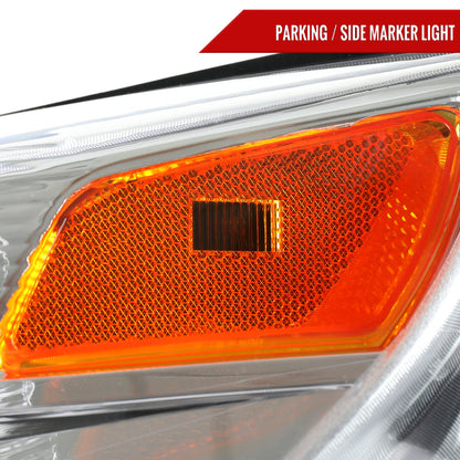 Spec-D 10-15 Equinox Driver Headlight OEM Chrome Replacement