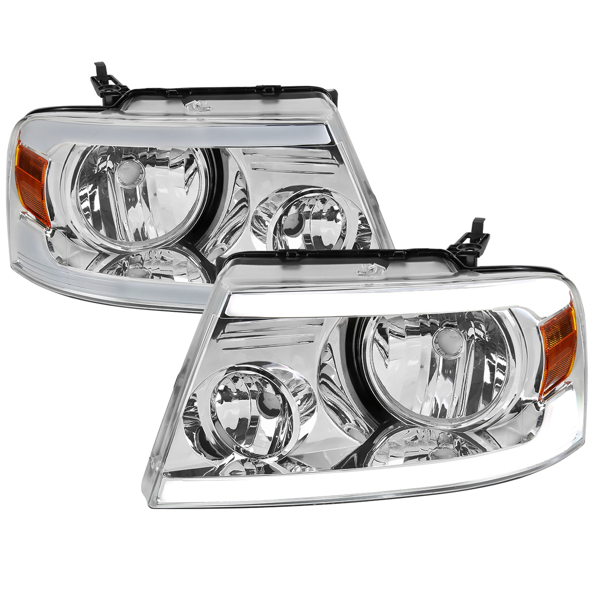 Spec-D 04-08 F-150/06-08 Lincoln Mark LT Strip OE Style Headlights