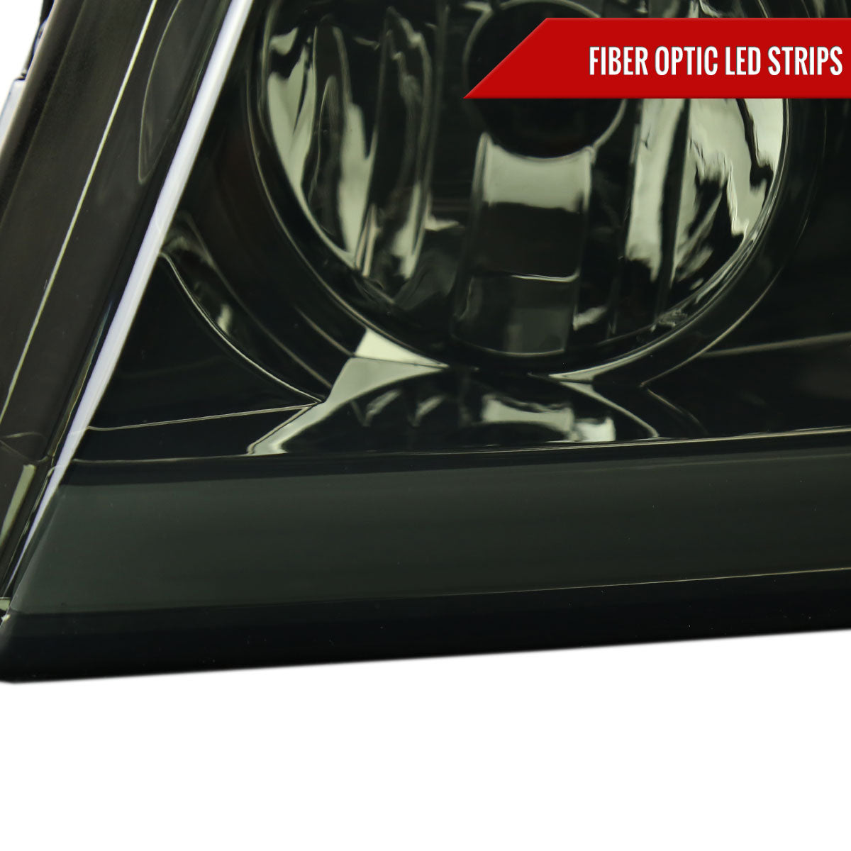 Spec-D 04-08 Ford F-150 Mark LT Headlights LED Bar G3 Chrome/Clear