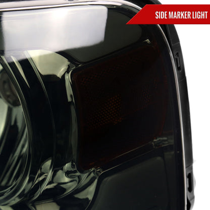 Spec-D 04-08 Ford F-150 Mark LT Headlights LED Bar G3 Chrome/Clear