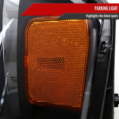 Spec-D 04-08 Ford F-150/ 06-08 Lincoln Mark LT OE Style Headlights Blk