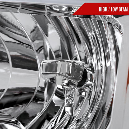 Spec-D 09-14 Ford F-150 LED Tube Headlights OEM Style Chrome
