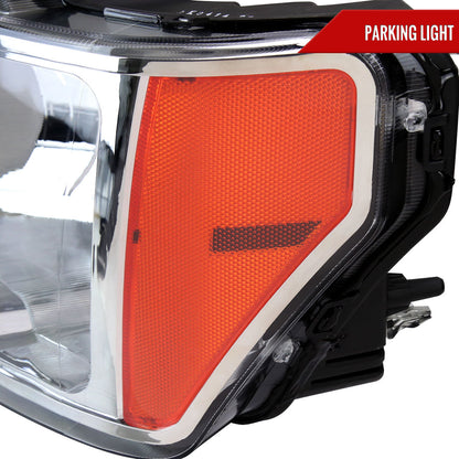 Spec-D 09-14 Ford F-150 OEM OEM Style Headlights Chrome