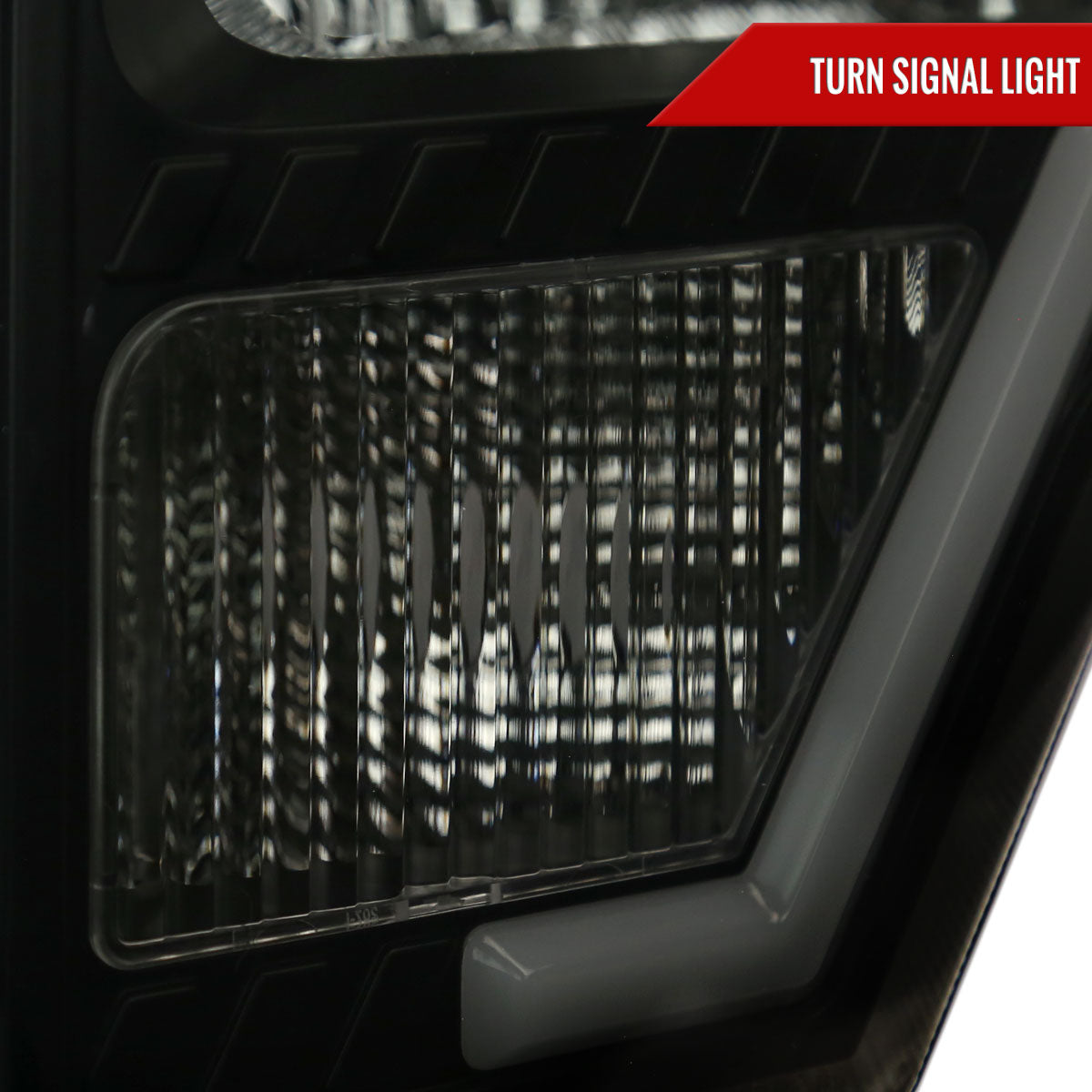 Spec-D 09-14 Ford F-150 Headlights OEM Style Amber Black/Smoked
