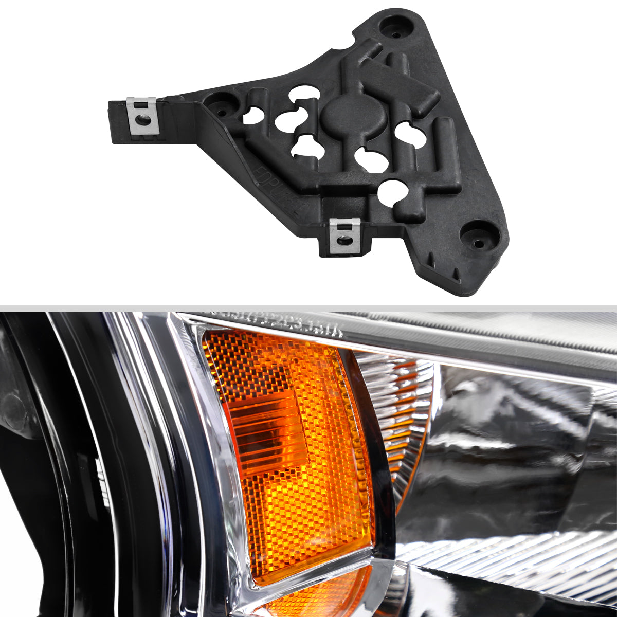Spec-D 15-17 Ford F-150 Replacement Headlights OEM Style Chrome