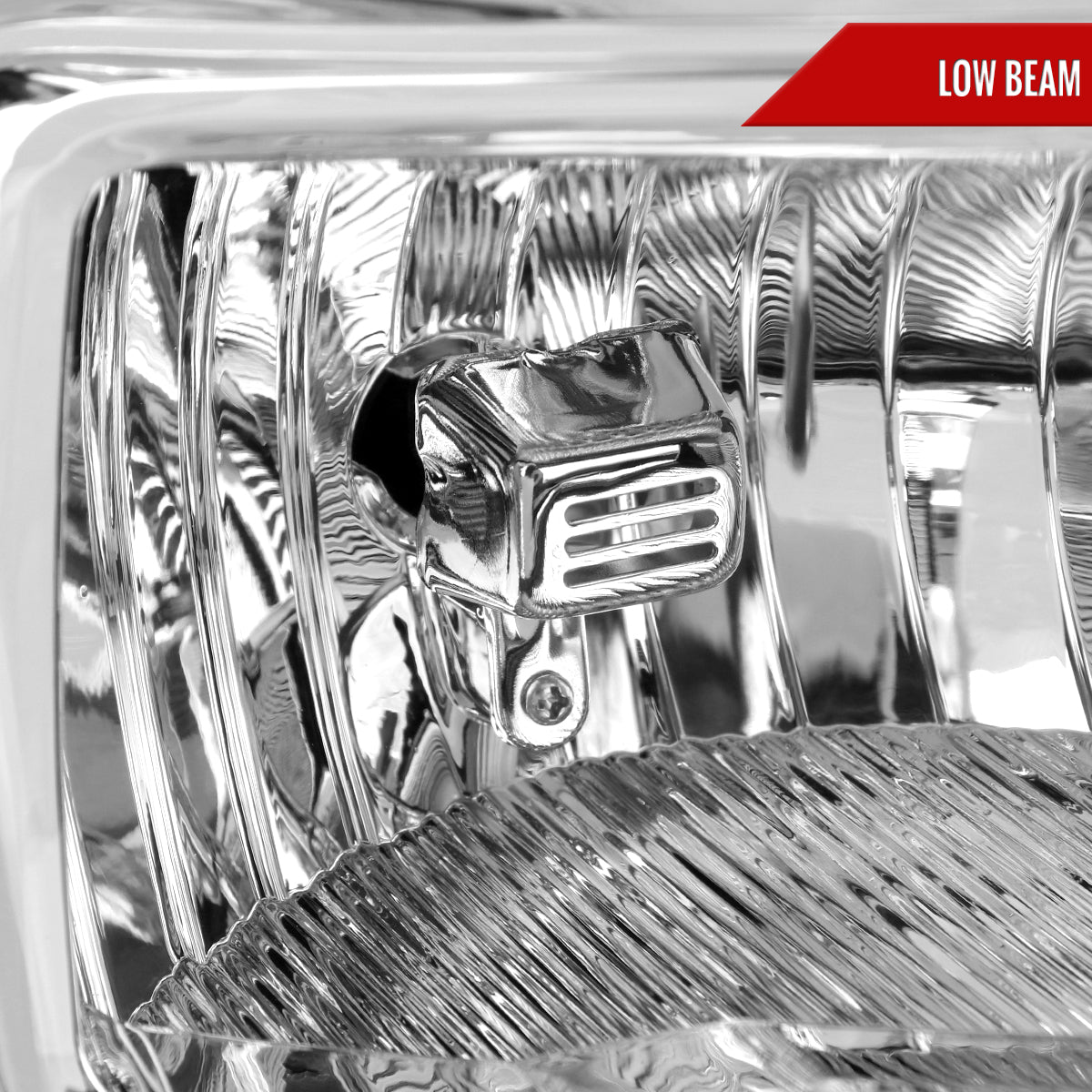 Spec-D 21-23 Ford F-150 Passenger Replacement Headlight OEM Style Chrome