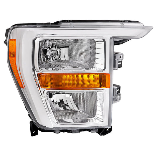 Spec-D 21-23 Ford F-150 Passenger Replacement Headlight OEM Style Chrome