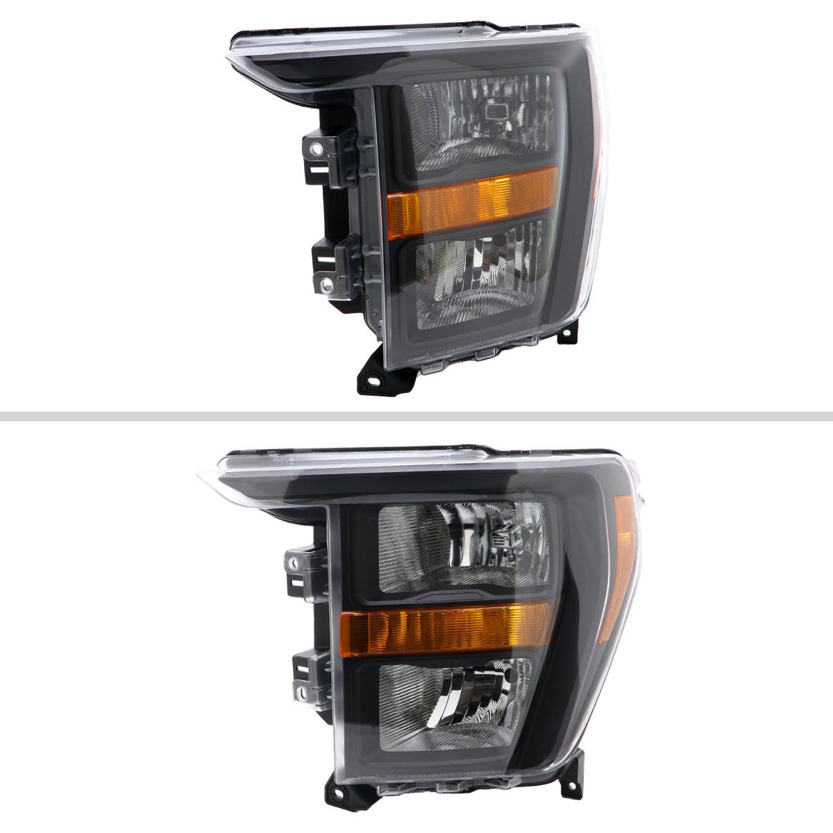 Spec-D 21-23 Ford F-150 Driver Headlight OEM Black Replacement
