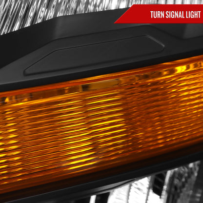 Spec-D 21-23 Ford F-150 Driver Headlight OEM Black Replacement