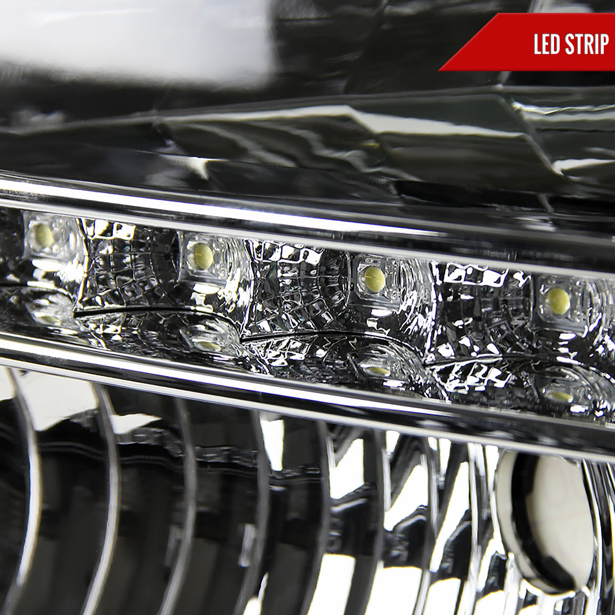 Spec-D 05-07 Ford F-250 F-350 Headlights Projector Chrome/Clear