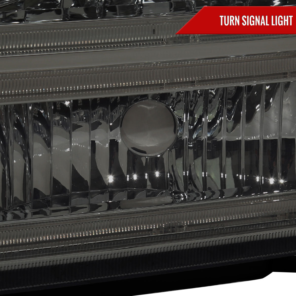 Spec-D 05-07 Ford F-250 F-350 Headlights Projector Jet Black/Smoked G3