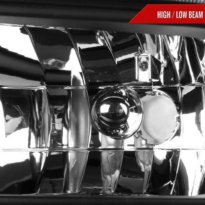 Spec-D 05-07 F250/F350/F450/F550/Excursion Headlights Matte Black