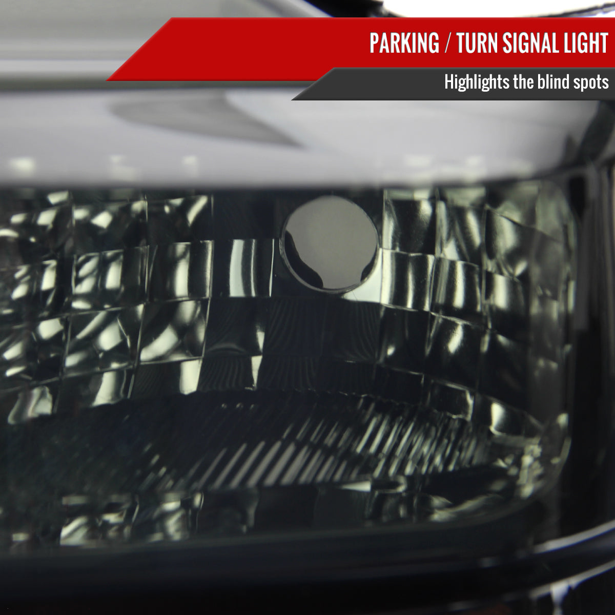 Spec-D 08-10 F-250/F-350/F-450 Super Duty OE Style /Smoked Headlights