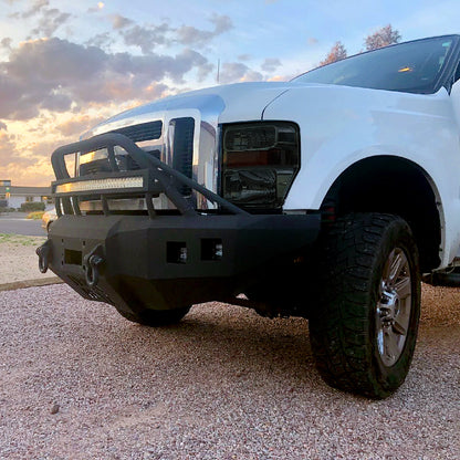 Spec-D 08-10 F-250/F-350/F-450 Super Duty OE Style /Smoked Headlights