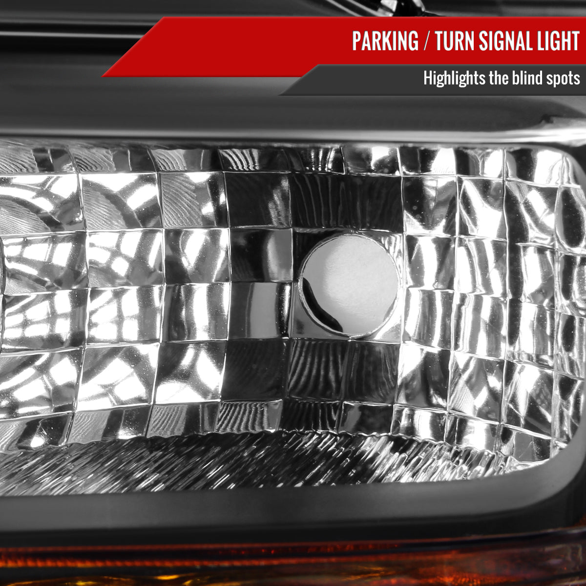 Spec-D 08-10 Ford F-250 F-350 F-450 F-550 Headlights Projector Black