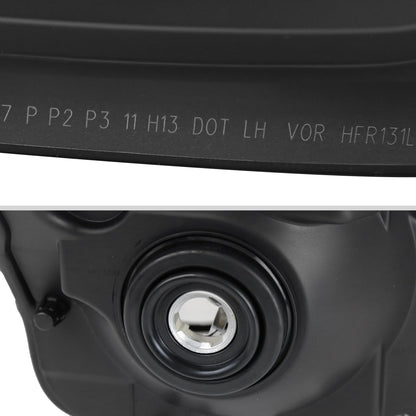 Spec-D 11-16 F250/F350/F450/F550 Super Duty Headlights Black/Amber