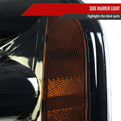 Spec-D 01-04 Nissan Frontier XE OE Style Chrome/ Smoked Headlights