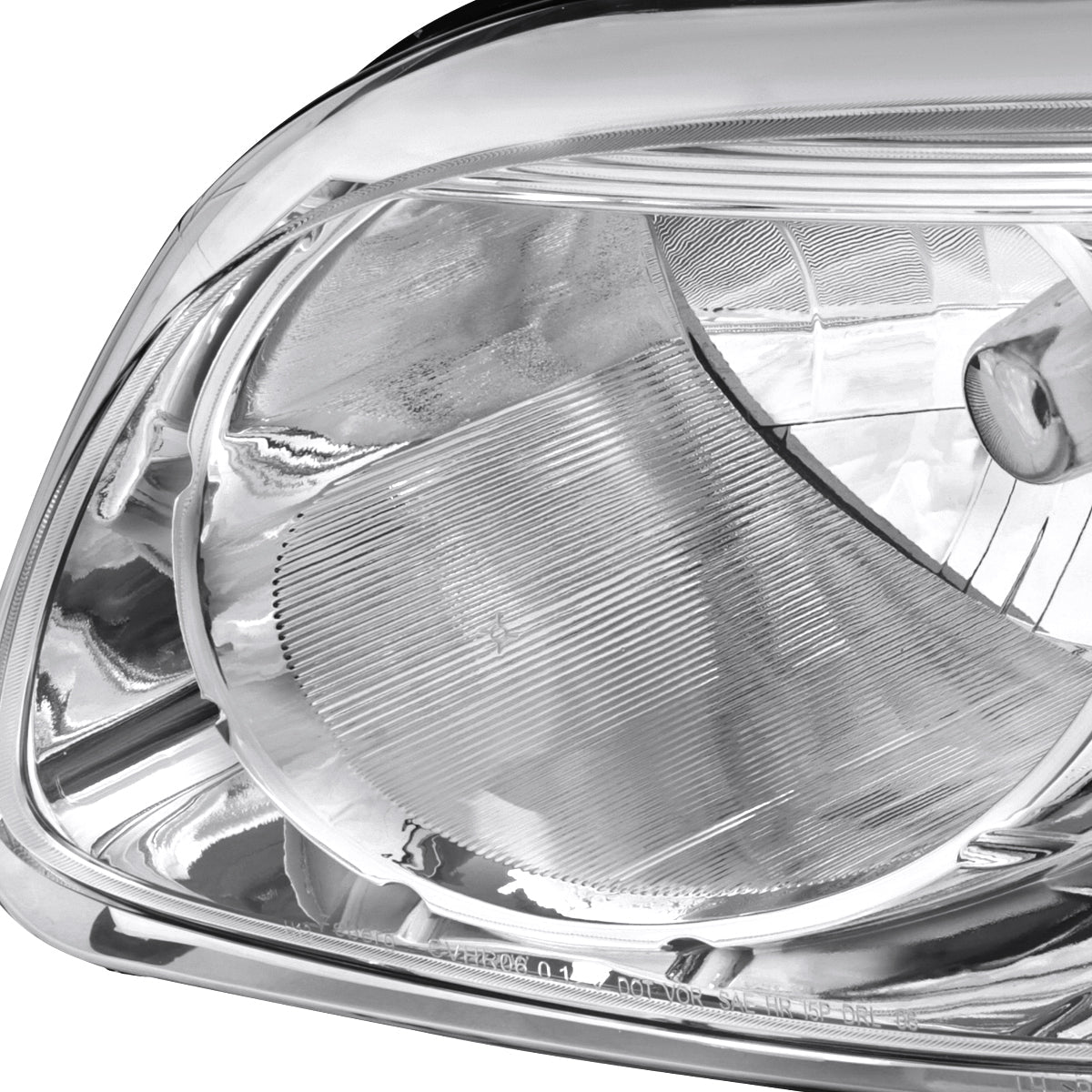 Spec-D 06-11 Chevy HHR OEM Style Headlights Chrome/Clear
