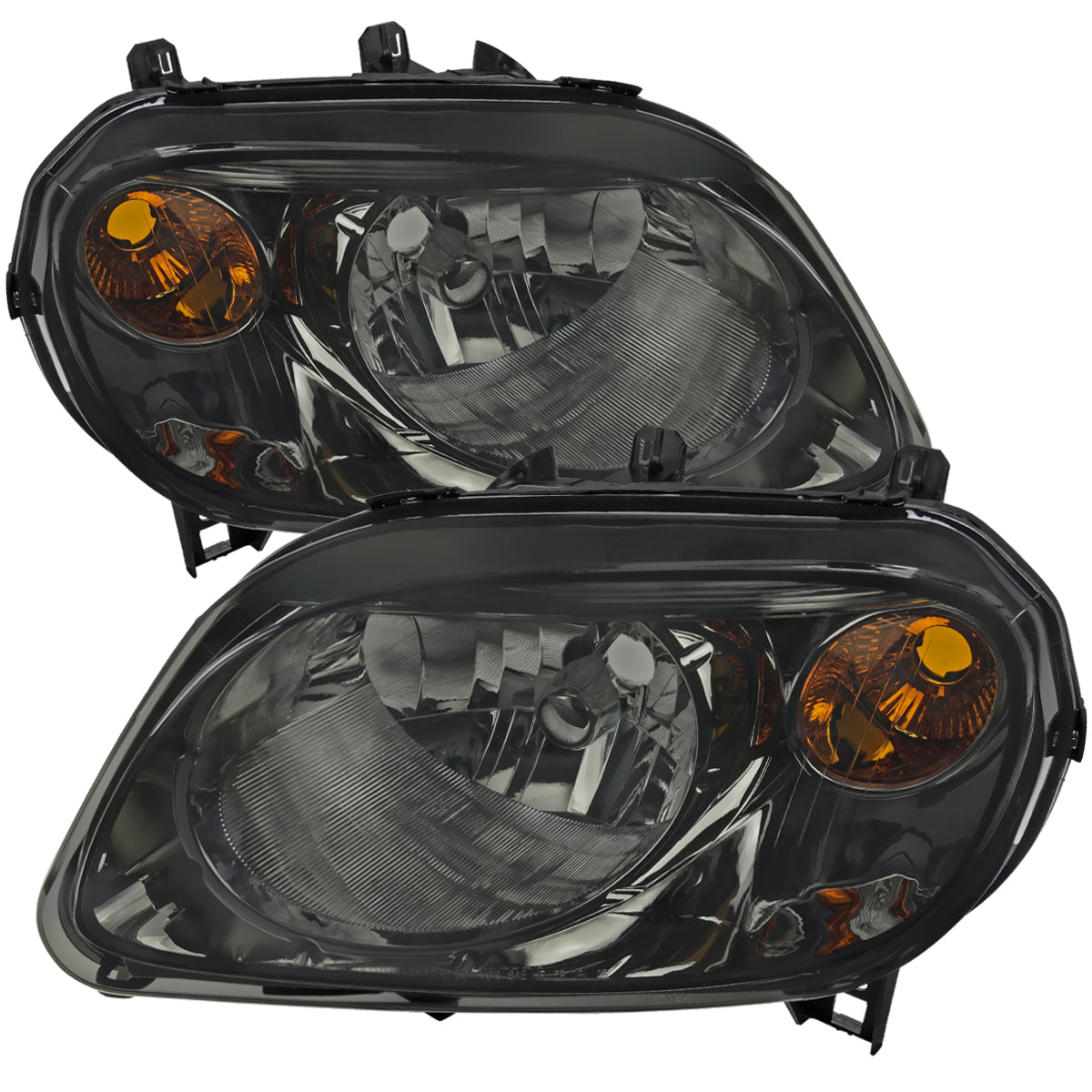 Spec-D 06-11 Chevy HHR Headlights OEM Style Chrome/Smoked Lens
