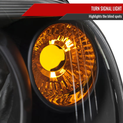 Spec-D 06-11 Chevy HHR Headlights OEM Style Matte Black