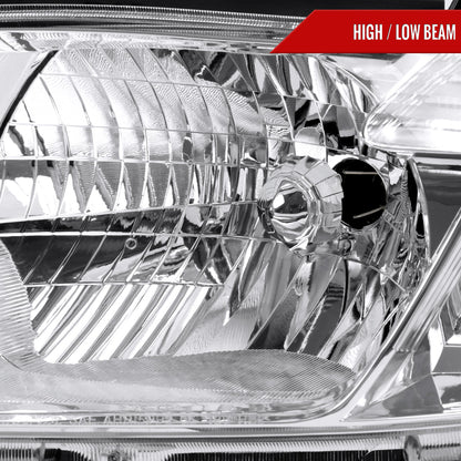 Spec-D 08-10 Highlander Headlights OEM Halogen Replacement Chrome