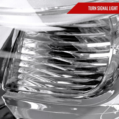 Spec-D 08-10 Highlander Headlights OEM Halogen Replacement Chrome
