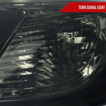 Spec-D 08-10 Highlander Headlights OEM Halogen Chrome/Smoked