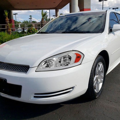 Spec-D 06-16 Chevy Impala Headlights LED Bar OEM Style.