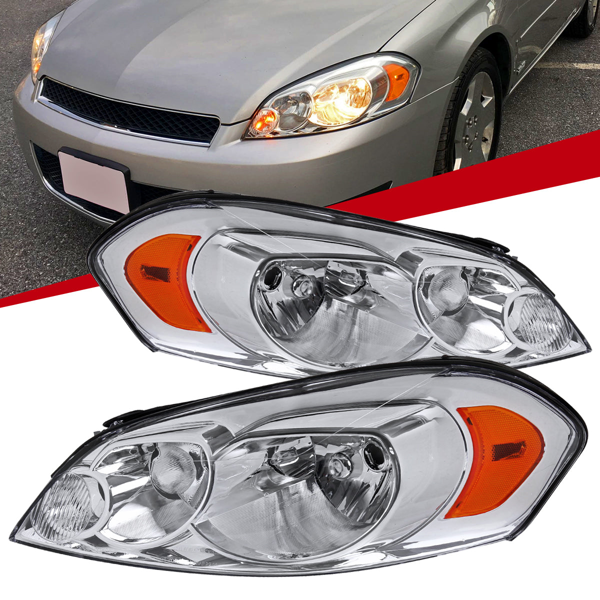 Spec-D 06-16 Impala/06-07 Monte Carlo Headlights Amber Reflectors