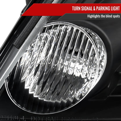 Spec-D 06-15 Chevy Impala Headlights Projector V2 Black