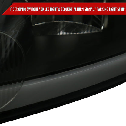 Spec-D 06-16 Impala/06-07 Monte Carlo Headlights Sequential Black