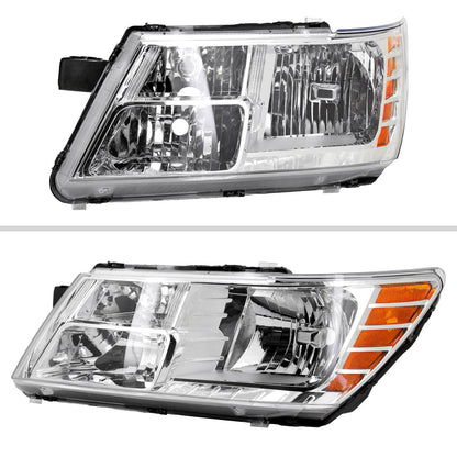 Spec-D 09-20 Dodge Journey Headlights OEM Style Chrome