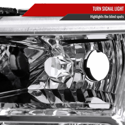 Spec-D 09-20 Dodge Journey Headlights OEM Style Chrome