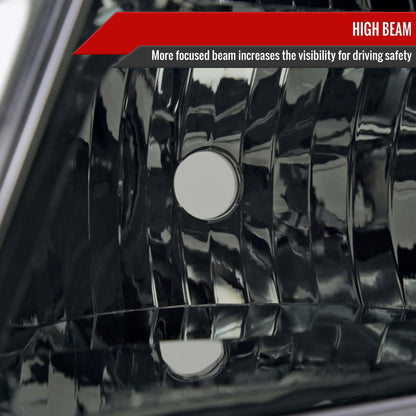 Spec-D 09-20 Dodge Journey Headlights OEM Style Chrome/Smoked Lens