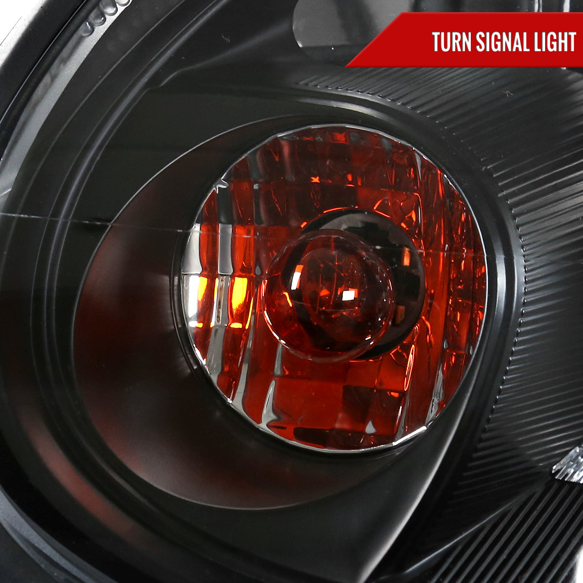 Spec-D 03-05 Dodge Neon Headlights OEM Style Matte Black/Clear