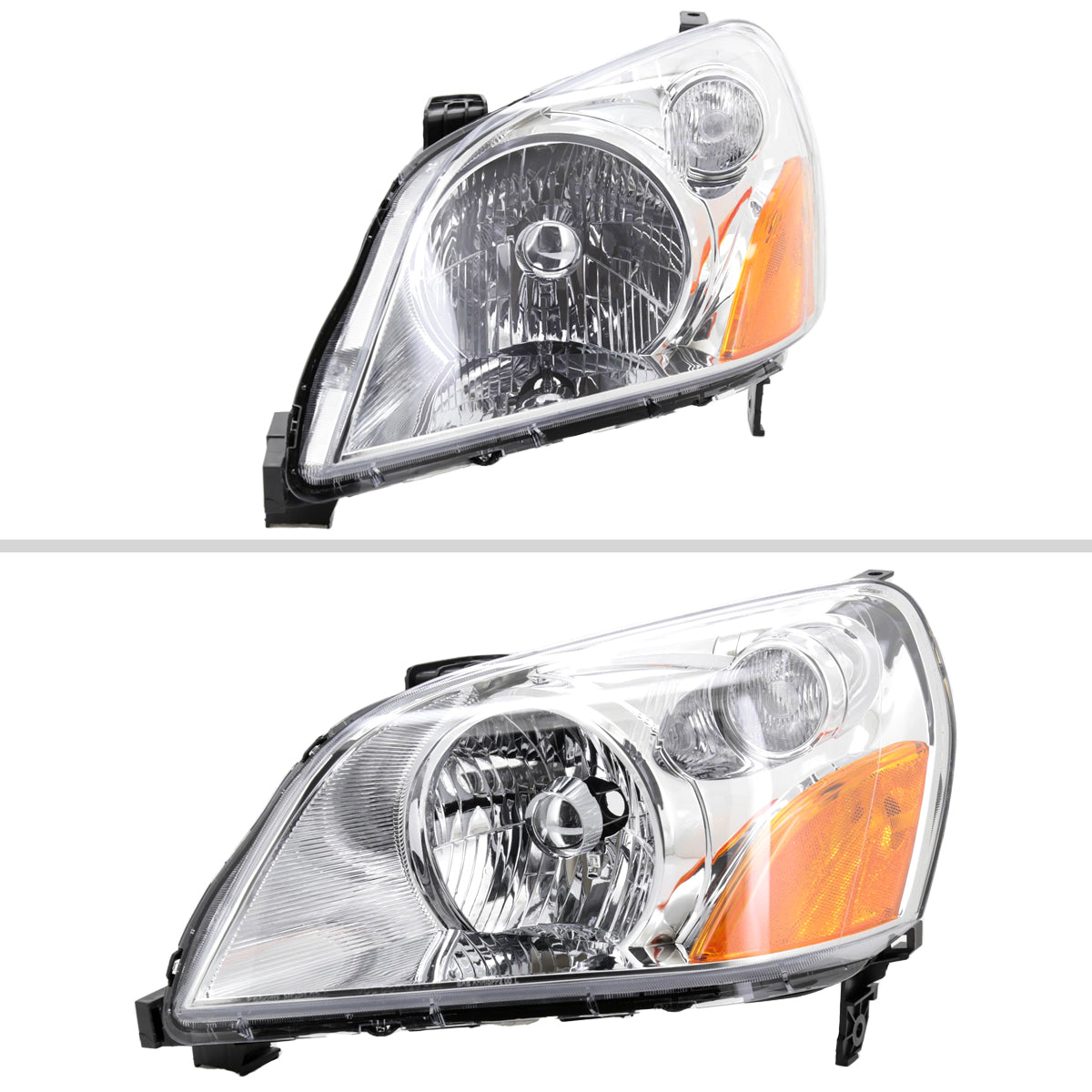 Spec-D 03-05 Honda Pilot Headlights OEM Style Chrome