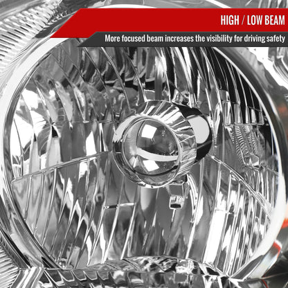 Spec-D 03-05 Honda Pilot Headlights OEM Style Chrome