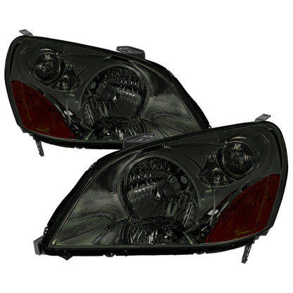 Spec-D 03-05 Honda Pilot Headlights OEM Style Chrome/Smoked