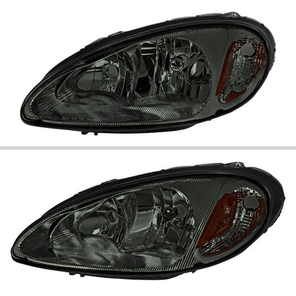 Spec-D 01-05 Chrysler PT Cruiser OE Style Chrome/ Smoked Headlights
