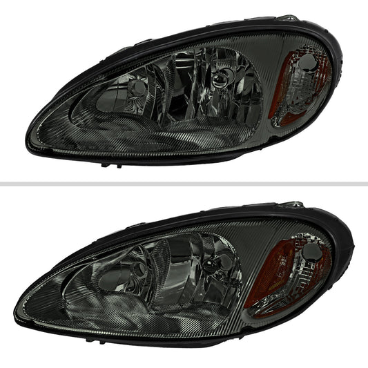 Spec-D 01-05 Chrysler PT Cruiser OE Style Chrome/ Smoked Headlights