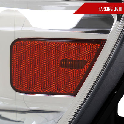 Spec-D 19-24 Ram 1500 Driver Headlight Chrome Replacement