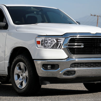 Spec-D 19-24 Ram 1500 Passenger Headlight Chrome Replacement