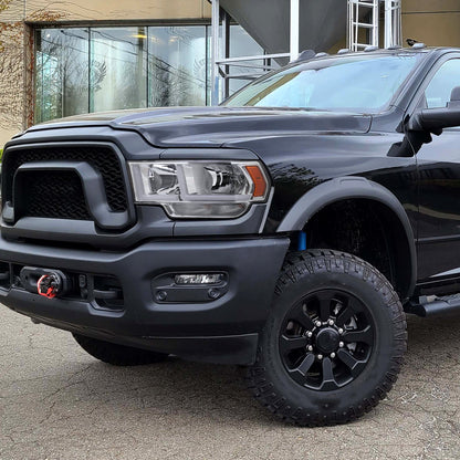 Spec-D 19-24 Ram 2500 3500 4500 5500 LED Bar Headlights Chrome