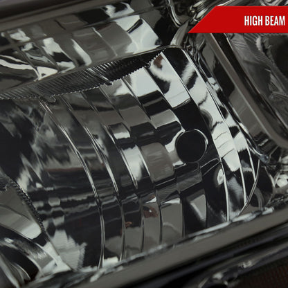 Spec-D 19-24 Ram 2500-5500 Headlights Factory Style Chrome/Smoked