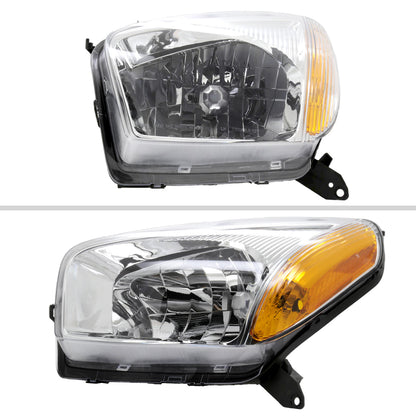 Spec-D 01-03 Toyota RAV4 Headlights OEM Style Chrome