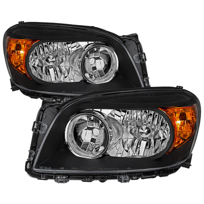 Spec-D 06-08 Toyota RAV4 OEM OEM Style Headlights Black